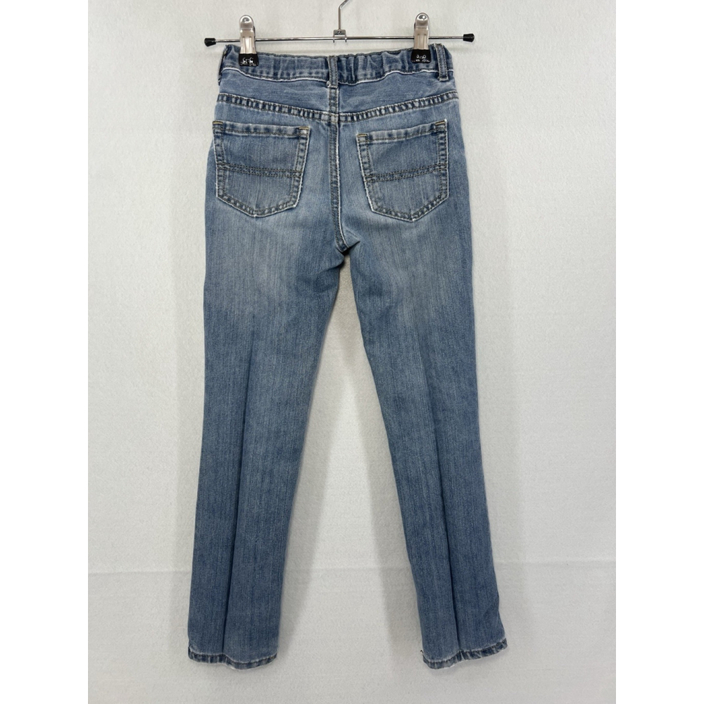 The Children Place Girls Jean Adjustable Waist Skinny Stretch Light Denim Size 7 - Picture 6 of 11